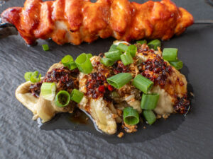 Szechuan Aubergine Kip